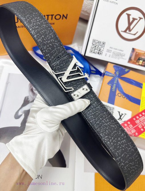 Belt LV Louis Vuitton Top Remakes-The waistband is made of 100% imported original cowhide, e 4u2tq64o - Image 9