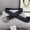 Comes with a complete set of Gucci synchronous genuine waist belts, 4.0cm imported original o3inxk7h