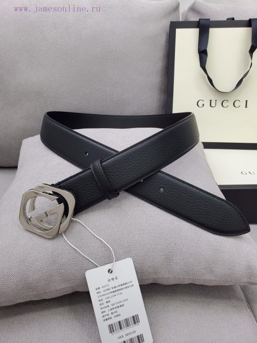 Comes with a complete set of Gucci synchronous genuine waist belts, 4.0cm imported original o3inxk7h - Image 2