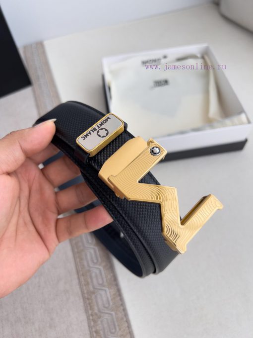 Montblanc Montblanc Belt Automatic BeltAutomatic belt, original new pure steel material auto 9s3ehxe7 - Image 5