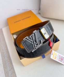 LV... Louis Vuitton Belt and BeltsBuckle, classic pure steel material buckle, top layer cowh qxm6fod3