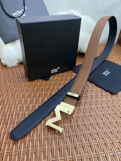 MontblancMaterial: Leather Belt with 100% Head Layer. The leather belt is guaranteed to be g rdj3091i - Image 8