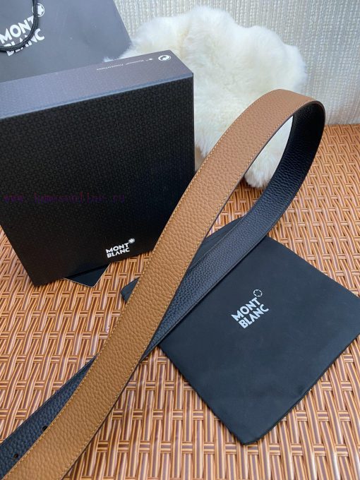MontblancMaterial: Leather Belt with 100% Head Layer. The leather belt is guaranteed to be g rdj3091i - Image 9