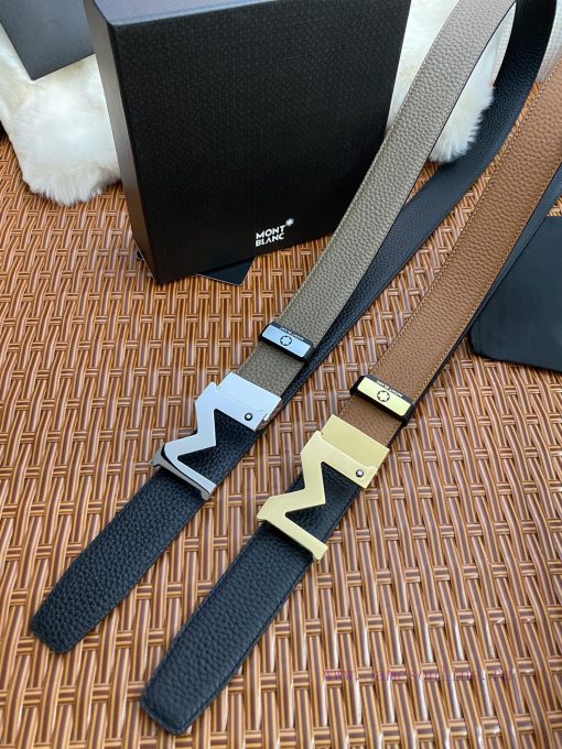 MontblancMaterial: Leather Belt with 100% Head Layer. The leather belt is guaranteed to be g n6uu39ow - Image 10