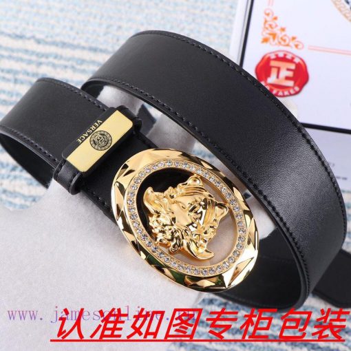 Versace. Versace ️The material is made of 100% top layer cowhide, ensuring that 24k pure ste wya04be5 - Image 2