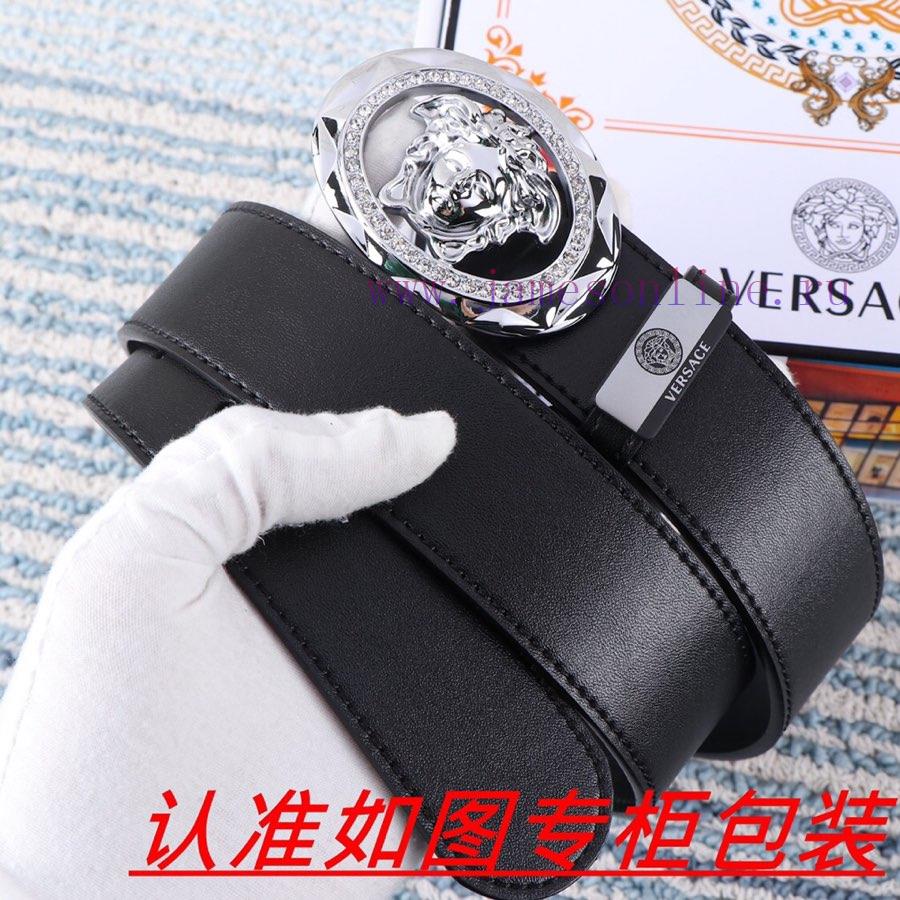 Versace. Versace ️The material is made of 100% top layer cowhide, ensuring that 24k pure ste vtlj5ozh - Image 4