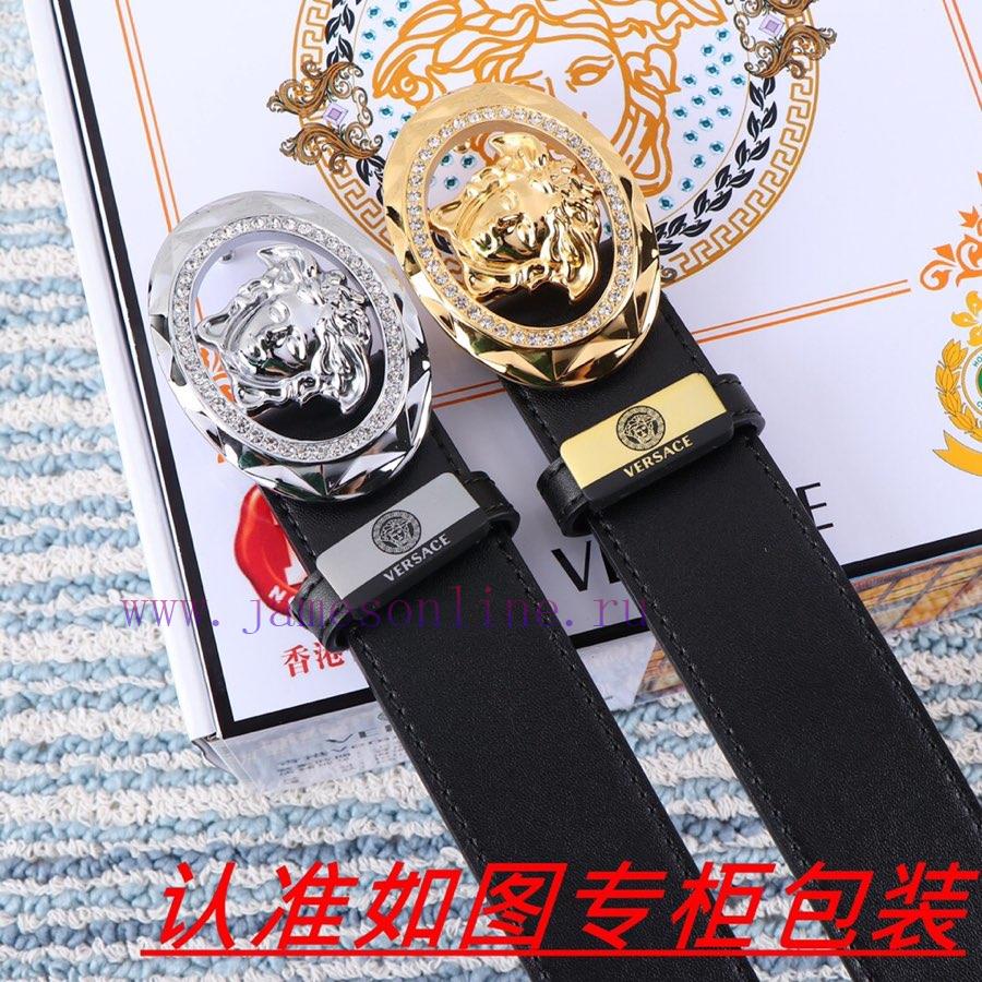 Versace. Versace ️The material is made of 100% top layer cowhide, ensuring that 24k pure ste vtlj5ozh - Image 10