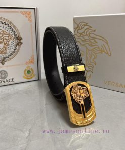 Versace. VersaceMaterial: Leather Belt with 100% Head Layer. The leather belt is guaranteed unbc9uuj