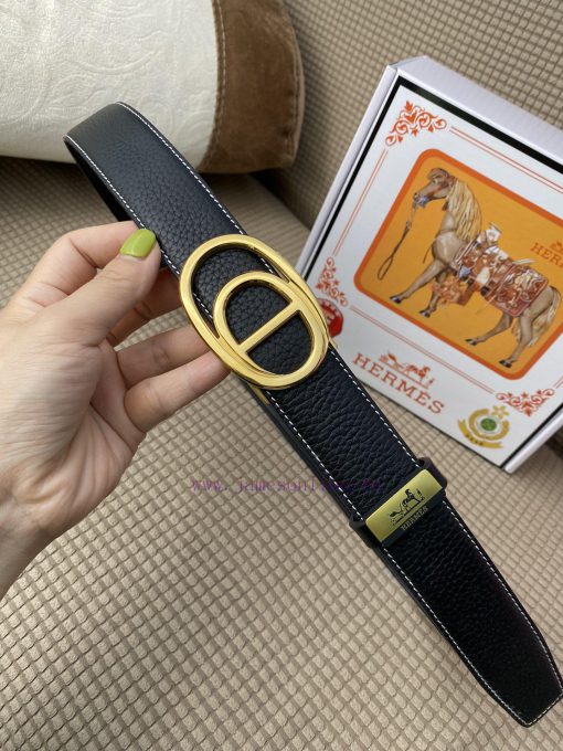 Hermes Herm è s automatic beltMaterial: Leather Belt with 100% Head Layer. The leather belt 5scbgo4n - Image 6