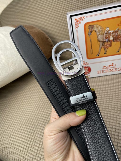 Hermes Herm è s automatic beltMaterial: Leather Belt with 100% Head Layer. The leather belt 5scbgo4n - Image 9
