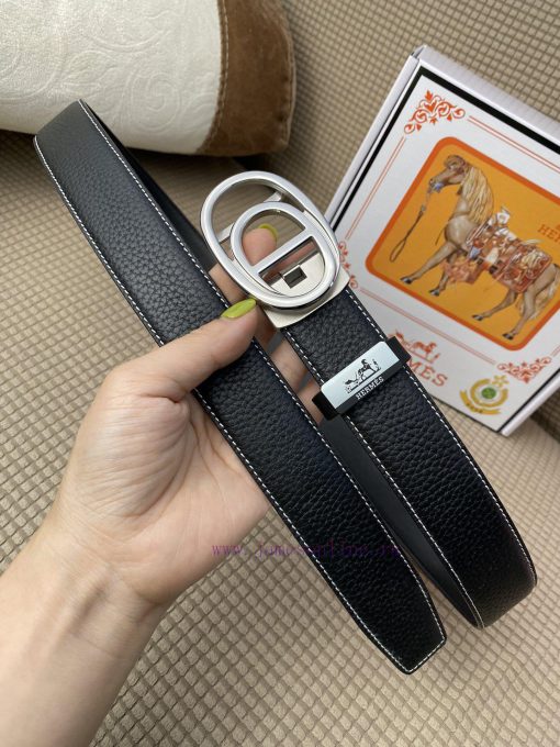 Hermes Herm è s automatic beltMaterial: Leather Belt with 100% Head Layer. The leather belt rxj6nsn5 - Image 6