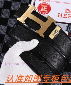 Men's belt HermesMen's leather belt is made of 100% head layer cowhide, ensuring that the 24 rhhx4lrs