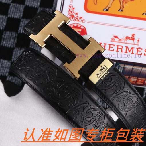 Men's belt HermesMen's leather belt is made of 100% head layer cowhide, ensuring that the 24 rhhx4lrs - Image 7