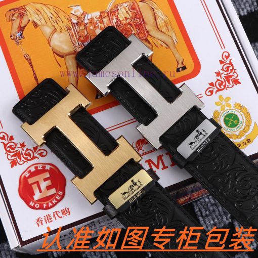 Men's belt HermesMen's leather belt is made of 100% head layer cowhide, ensuring that the 24 rhhx4lrs - Image 10