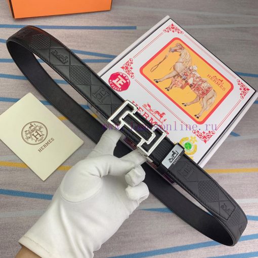 Hermes Herm è s automatic beltMaterial: Leather Belt with 100% Head Layer. The leather belt 4kxsvc99 - Image 3