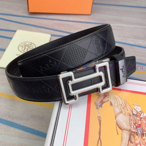 Hermes Herm è s automatic beltMaterial: Leather Belt with 100% Head Layer. The leather belt 4kxsvc99 - Image 4
