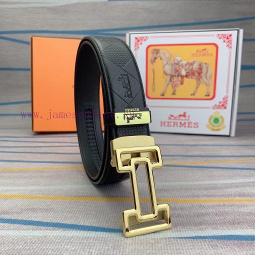 Hermes Herm è s automatic beltMaterial: Leather Belt with 100% Head Layer. The leather belt dhlxje4b - Image 2