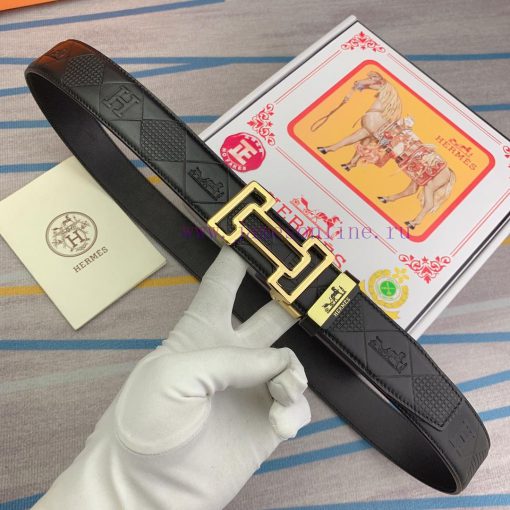 Hermes Herm è s automatic beltMaterial: Leather Belt with 100% Head Layer. The leather belt dhlxje4b - Image 3