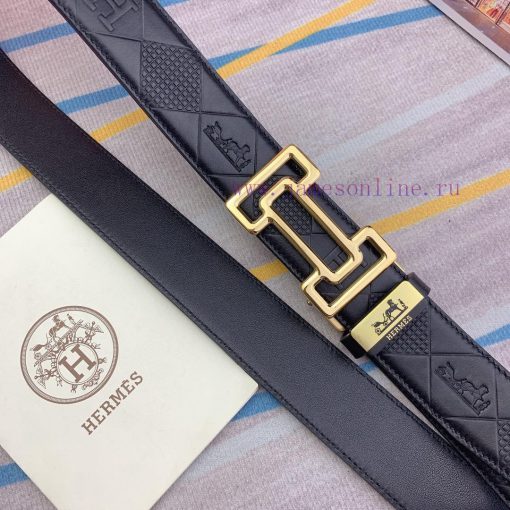 Hermes Herm è s automatic beltMaterial: Leather Belt with 100% Head Layer. The leather belt dhlxje4b - Image 6