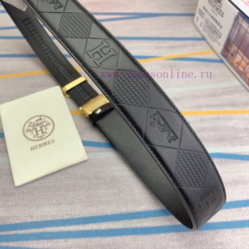 Hermes Herm è s automatic beltMaterial: Leather Belt with 100% Head Layer. The leather belt dhlxje4b - Image 9