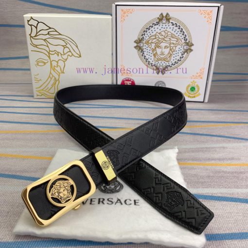 Versace automatic beltMaterial: Leather Belt with 100% Head Layer. The leather belt is guara vzc69wby - Image 7