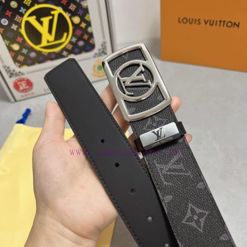 LV... Louis VuittonMaterial: Leather Belt with 100% Head Layer. The leather belt is guarante h1yhs9ea - Image 10