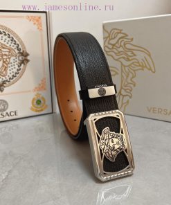 Versace. VersaceMaterial: Leather Belt with 100% Head Layer. The leather belt is guaranteed glmzzltk