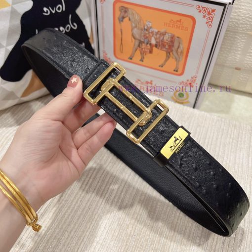 Hermes Hermès Material: Leather Belt with 100% Head Layer. The leather belt is guaranteed to xuxaviwq - Image 4