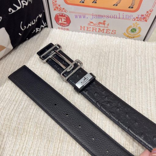 Hermes Hermès Material: Leather Belt with 100% Head Layer. The leather belt is guaranteed to ya8bbb3k - Image 9
