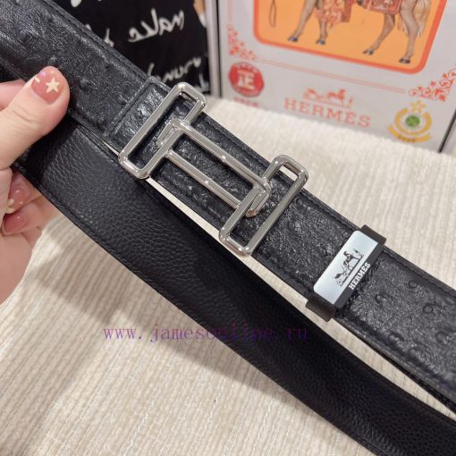 Hermes Hermès Material: Leather Belt with 100% Head Layer. The leather belt is guaranteed to nxuwo7kn - Image 5