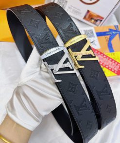 Belt LV Louis Vuitton Top Remakes-The belt is made of 100% imported original cowhide, ensuri 9kru9g8n