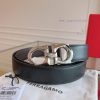 Ferragamo. FerragamoNew full width 3.5cm high-end customized men's belt double-sided importe eikax16t