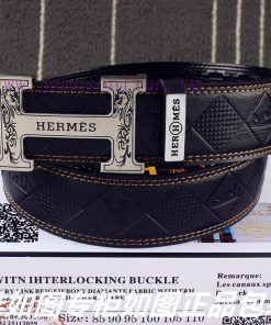 Hermes Her..mes️Identify and receive a punch as a giftMaterial: 100% head layer cowhide belt 53yelgry