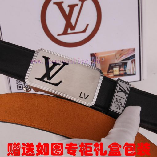 Belt LV Louis Vuitton automatic buckleThe waistband is made of 100% cowhide, ensuring the sa oclbq8cj - Image 8