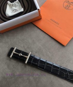 Equipped with a complete set of Hermes China 2020H Hippique belt buckles&paired with importe axep154f
