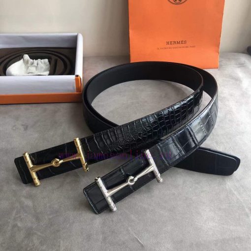 Equipped with a complete set of Hermes China 2020H Hippique belt buckles&paired with importe k64uh86t - Image 10