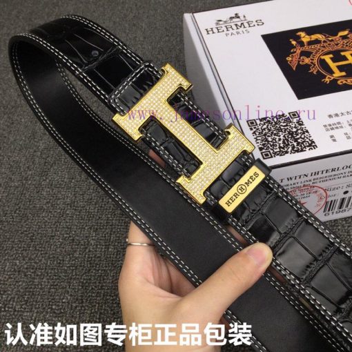 Hermes Hermes set with diamondsGrade: Italian imported 100% top layer cowhide, Hermes. Herm za1l4jgd - Image 5