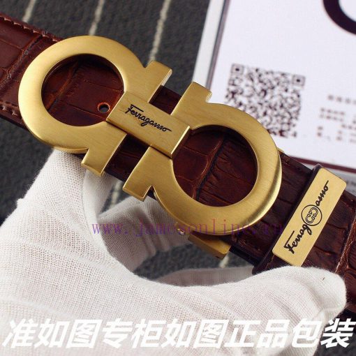 Ferragami crocodile patternComes with a punch as a giftThe material is made of 100% top laye i02y9p2l - Image 2
