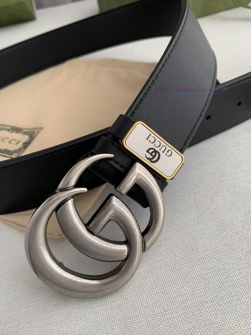 Gucci. Gucci️Double sided plain top cowhide, buckle, photographed in personMaterial: First l xi32mcum - Image 8