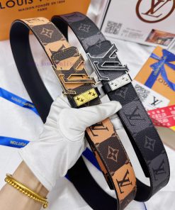 Belt LV Louis ReproductionBelt made of 100% head layer cowhide, ensuring genuine leather sti hny6mt4u