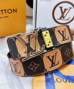 Belt LV Louis ReproductionBelt made of 100% head layer cowhide, ensuring genuine leather sti 6egjtogn