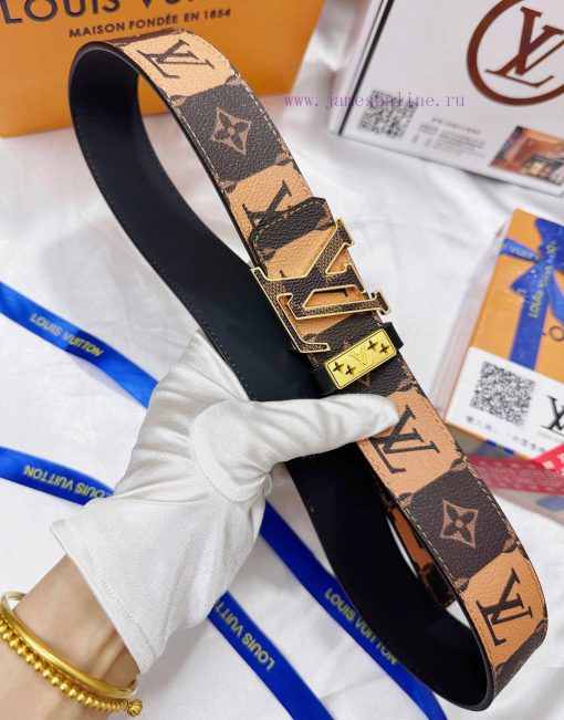 Belt LV Louis ReproductionBelt made of 100% head layer cowhide, ensuring genuine leather sti hny6mt4u - Image 10