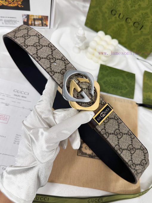 Belt Gucci Gucci️The waistband is made of 100% cowhide, ensuring genuine leather. The 24k du 45x5a3hv - Image 4