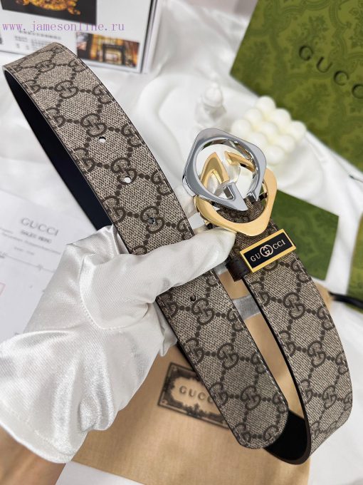 Belt Gucci Gucci️The waistband is made of 100% cowhide, ensuring genuine leather. The 24k du 45x5a3hv - Image 6