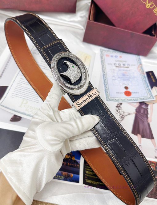 Belt Stefen Rcici Nitz ️Belt replica Private customized high-end supply versionImported orig o64j10vn - Image 6