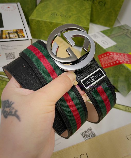 Belt Gucci Gucci️Belt made of 100% head layer cowhide, guaranteed genuine leather, 24k dual eul0tsj1 - Image 4