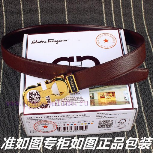 Ferragami ️Comes with a punch as a giftThe material is made of 100% top layer cowhide, ensur hvgekngg - Image 7
