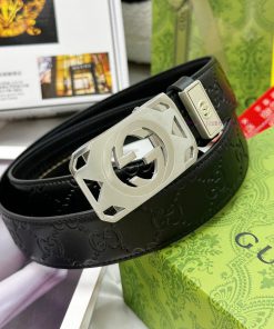 Belt Gucci Gucci automatic buckle-Belt replica Gucci The automatic belt series is made of 10 nu52tdd2