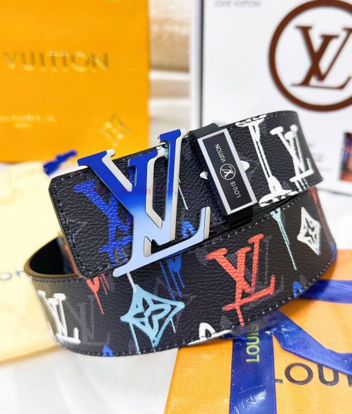 Belt LV Louis ReproductionThe waistband is made of 100% cowhide, ensuring a double-layer gra 6s0d3rpe - Image 2