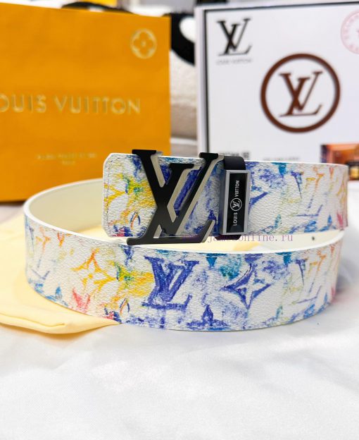Belt LV Louis ReproductionThe waistband is made of 100% cowhide, ensuring a double-layer gra 6gc7vbw7 - Image 6